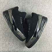 Air Jordan 3 black cat original matte leather 318376-0008 - 1