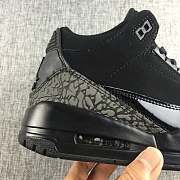 Air Jordan 3 black cat original matte leather 318376-0008 - 2