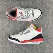 Air Jordan3 Flame Red NIKE LOGO original 136064-1207 - 2