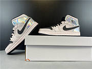 Air Jordan 1 Mid Dirty Powder Iridescent BQ6472-602 - 5