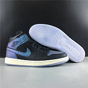 Air Jordan 1 Mid Iridescent Black BQ6472-009 - 5