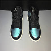 Air Jordan 1 Mid Iridescent Black BQ6472-009 - 2