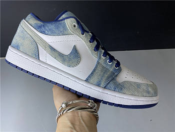 Air Jordan 1 Low Washed Denim CZ8455-100