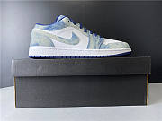 Air Jordan 1 Low Washed Denim CZ8455-100 - 4