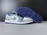 Air Jordan 1 Low Washed Denim CZ8455-100 - 3