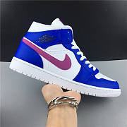 Air Jordan 1 Mid Hyper Royal Hyper Violet 554724-451 - 1