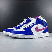 Air Jordan 1 Mid Hyper Royal Hyper Violet 554724-451 - 6