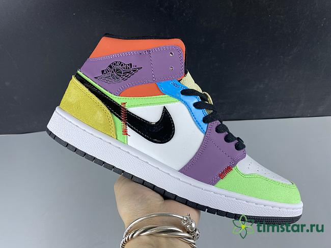 Air Jordan 1 Mid SE Multi-Color CW1140-100 - 1