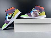 Air Jordan 1 Mid SE Multi-Color CW1140-100 - 4