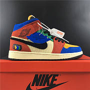 Air Jordan 1 Mid SE Fearless Blue the Great CU2805-100 - 3