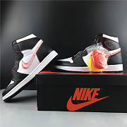 Air Jordan 1 Retro High Defiant White Black Gym Red CD6571-071 - 2