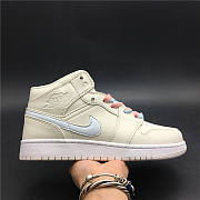 Air Jordan 1 Mid Multi-Color Swoosh Phantom 555112-035 - 1