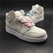 Air Jordan 1 Mid Multi-Color Swoosh Phantom 555112-035 - 5