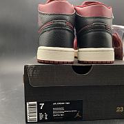 Air Jordan 1 Retro Mid Team Red Black 554724-601 - 3