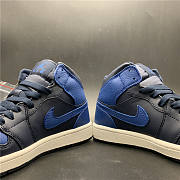 Air Jordan 1 Mid Obsidian Game Royal 554724-412 - 2