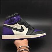 Air Jordan 1 Retro High Court Purple 555088-501 - 1