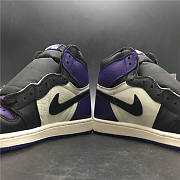 Air Jordan 1 Retro High Court Purple 555088-501 - 4