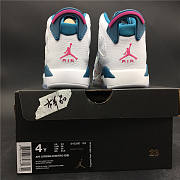 Air Jordan 6 Retro White Laser Fuchsia Green Abyss 543390 153 - 3