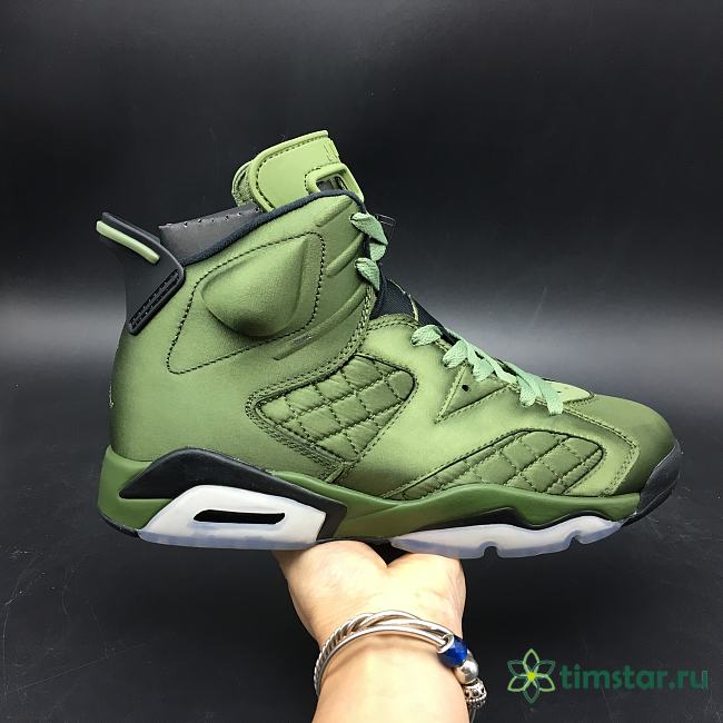 Air Jordan 6 Retro Pinnacle Promo Flight Jacket AH4614-303 - 1