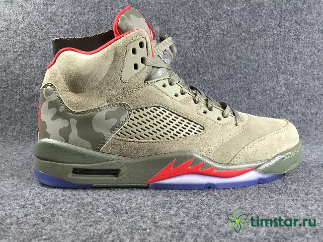 Air Jordan 5 Retro P51 Camo 136027-051 - 1