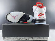 Air Jordan 5 Retro Fire Red Silver Tongue (2020) DA1911-102 - 5