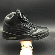 Air Jordan 5 Retro Premium Triple Black 881432-010 - 1