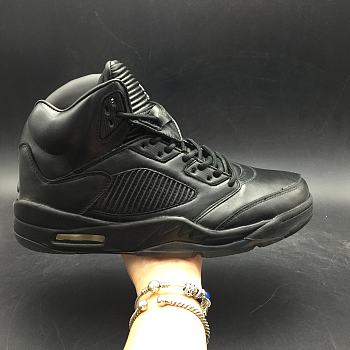 Air Jordan 5 Retro Premium Triple Black 881432-010