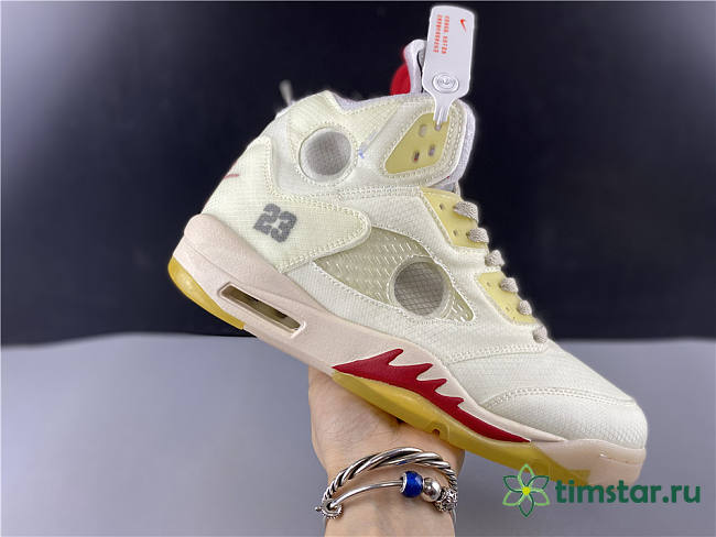 Air Jordan 5 Retro Off-White CT8480-002 - 1