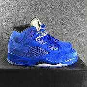 Air Jordan 5 Retro Blue Suede 136027-401 - 1