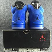 Air Jordan 5 Retro Blue Suede 136027-401 - 2