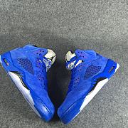 Air Jordan 5 Retro Blue Suede 136027-401 - 5