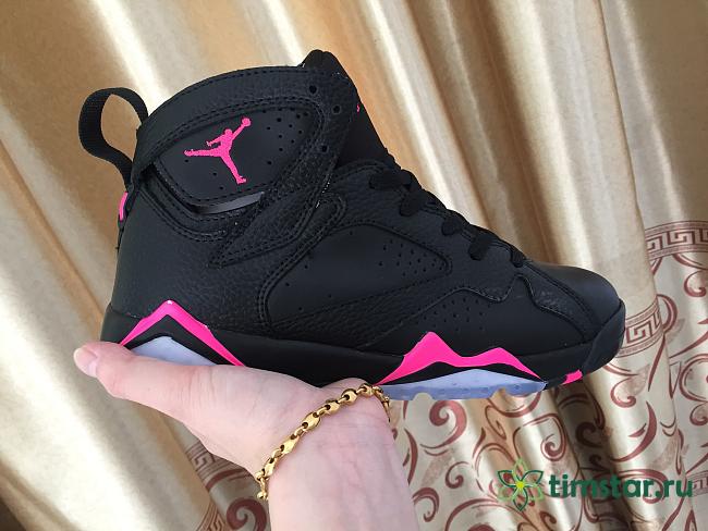 Air Jordan 7 Retro Black Hyper Pink 442960-018 - 1