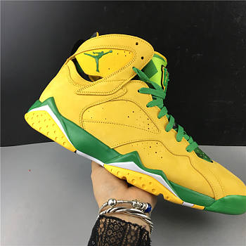 Limited Edition Jordan 7 Generation Yellow Green Original Version