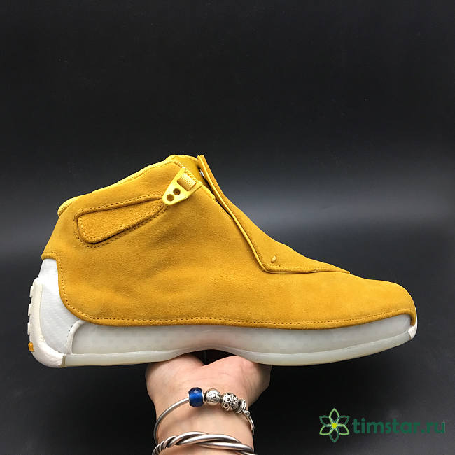 Air Jordan 18 Retro Yellow Ochre AA2494-701 - 1