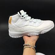 Air Jordan 11 ‘OVO’ White/Metallic Silver 914433-102 - 1