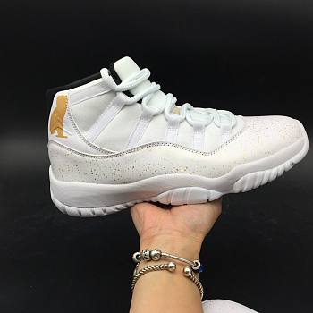 Air Jordan 11 ‘OVO’ White/Metallic Silver 914433-102