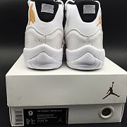 Air Jordan 11 ‘OVO’ White/Metallic Silver 914433-102 - 4