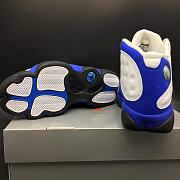 Air Jordan 13 Retro White Hyper Royal Black 414571-117 - 6