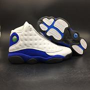 Air Jordan 13 Retro White Hyper Royal Black 414571-117 - 4