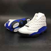 Air Jordan 13 Retro White Hyper Royal Black 414571-117 - 2