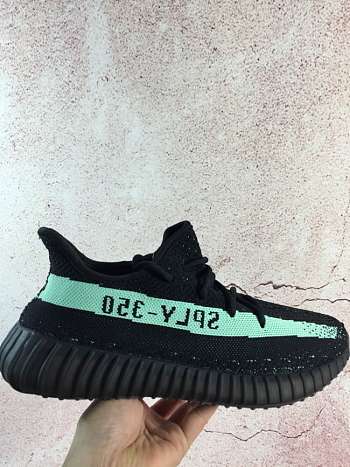 Adidas Yeezy Boost 350 V2 black light green DC000471