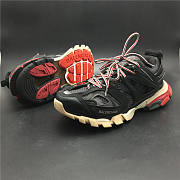 Blncig Track Trainers Black Red 542023 W1GB6 1002 - 3