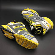 Blncig Track Trainers Yellow Black White 542436 W1GB2 7184 - 6