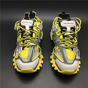 Blncig Track Trainers Yellow Black White 542436 W1GB2 7184 - 5