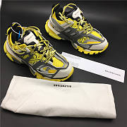 Blncig Track Trainers Yellow Black White 542436 W1GB2 7184 - 3