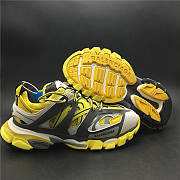 Blncig Track Trainers Yellow Black White 542436 W1GB2 7184 - 2