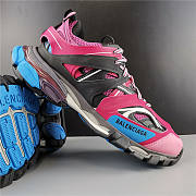 Blncig Track Trainers Pink Blue 542436 W1GB8 5482 - 1