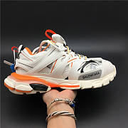 Blncig Track Trainers White Orange 542436 W1GB1 9059 - 1