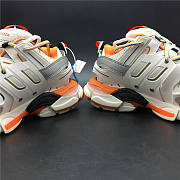 Blncig Track Trainers White Orange 542436 W1GB1 9059 - 4