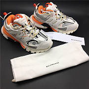 Blncig Track Trainers White Orange 542436 W1GB1 9059 - 2